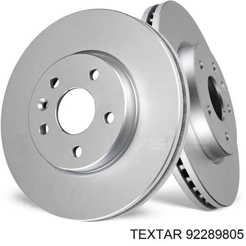 92289805 Textar Гальмо дискове переднє