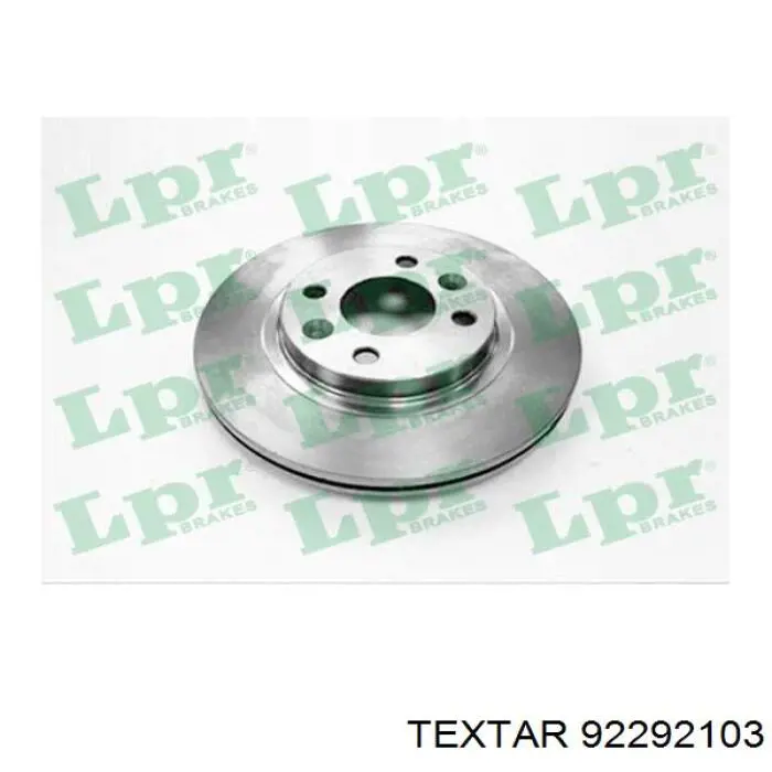Диск переднього гальма Textar 92292103 ціна, від 24.89 USD