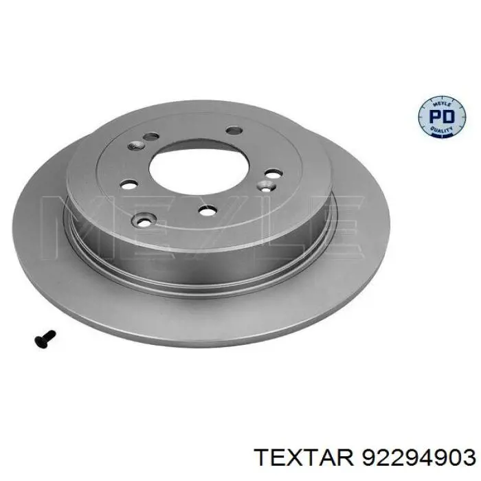 Купити 92294903 Textar Диск заднього гальма