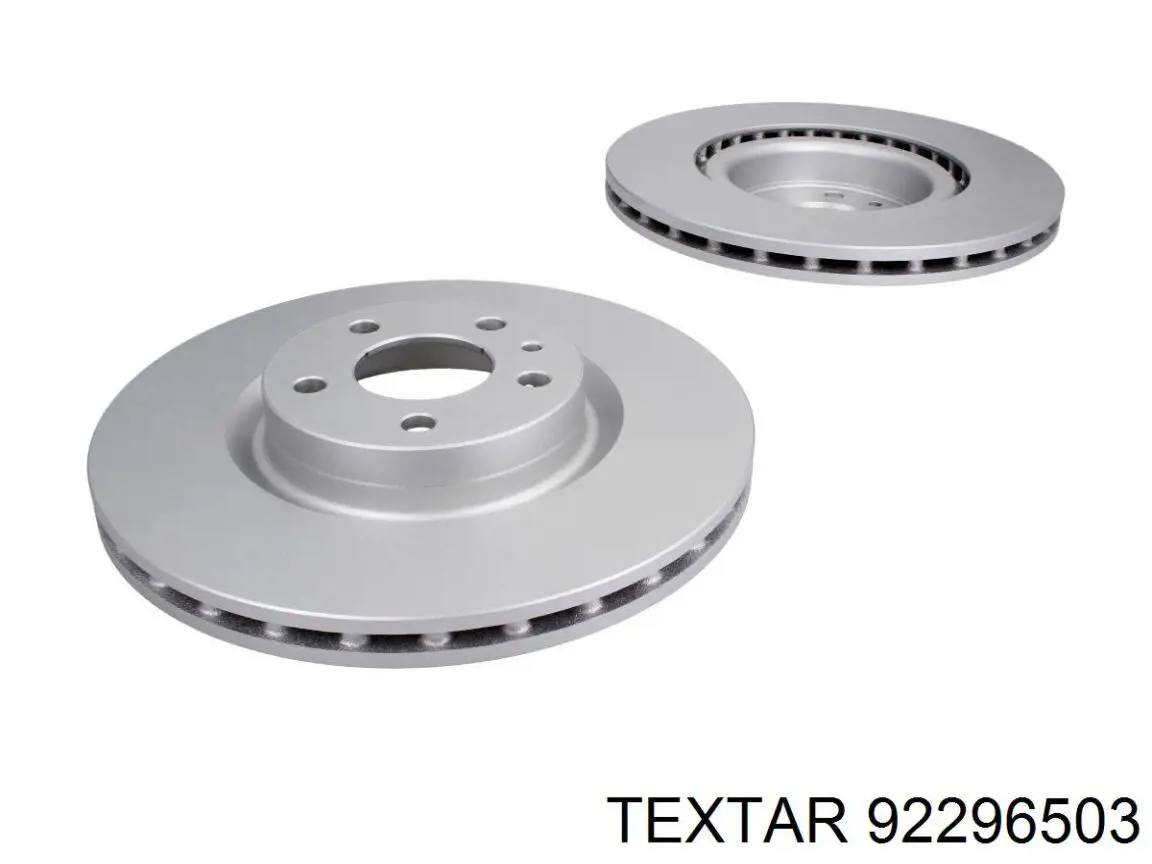 Диск переднього гальма Textar 92296503 ціна, від 92.53 USD