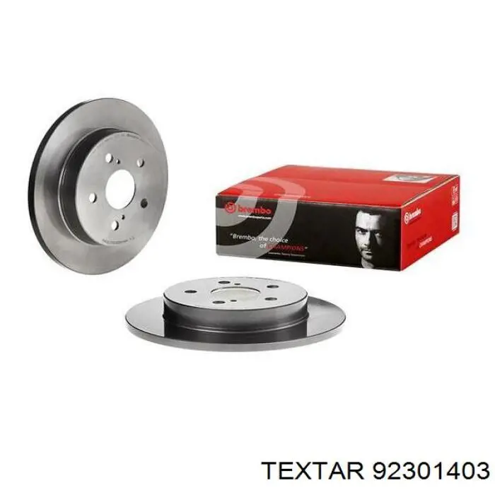 92301403 Textar Дискові гальма