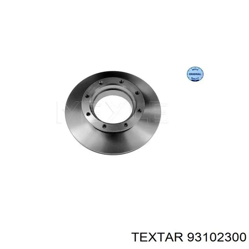 93102300 Textar диск гальмівний задній