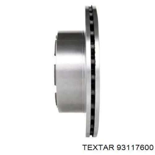 Диск гальмівний задній Textar 93117600
