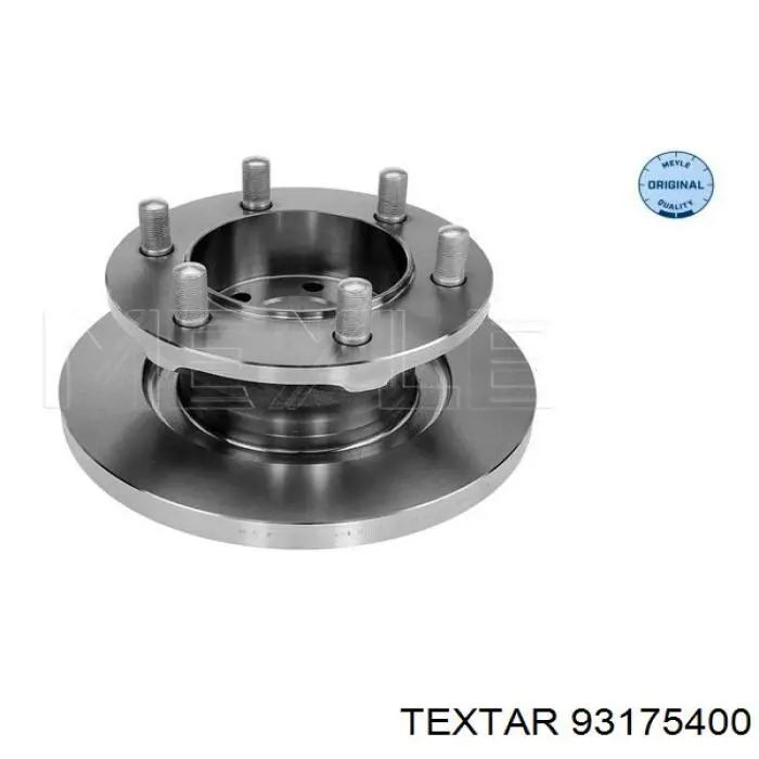 Диск переднього гальма Textar 93175400 ціна, від 77.81 USD