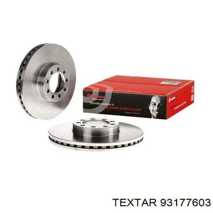 Диск переднього гальма Textar 93177603 ціна, від 48.99 USD