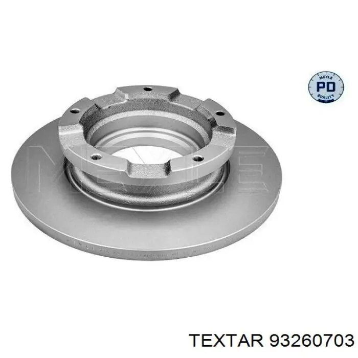 Купити 93260703 Textar Диск заднього гальма
