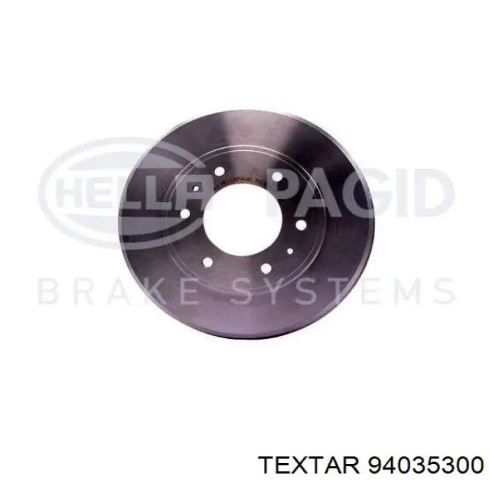 Барабан гальмівний задній Textar 94035300 ціна, від 78.93 USD