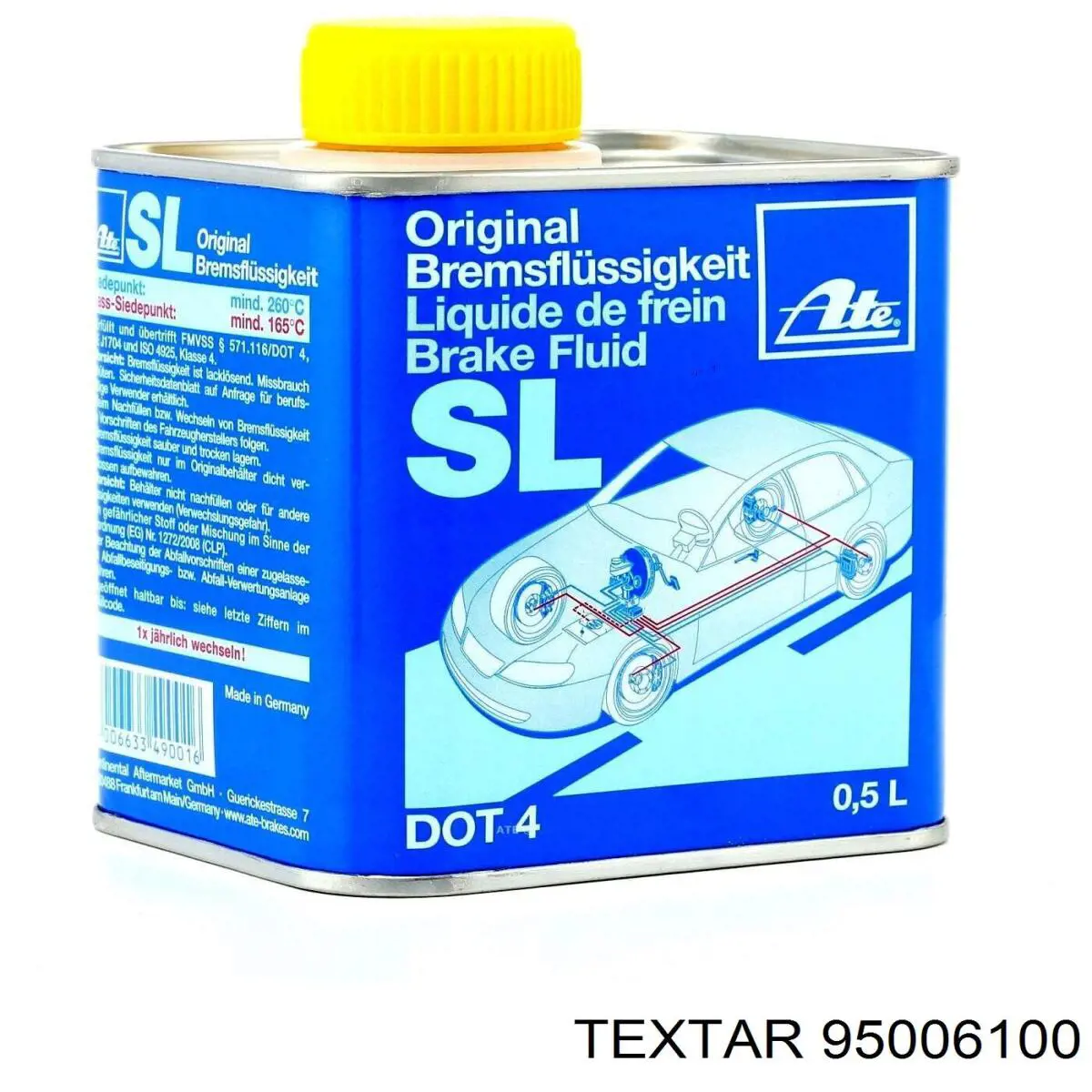 Купити 95006100 Textar Рідина гальмівна