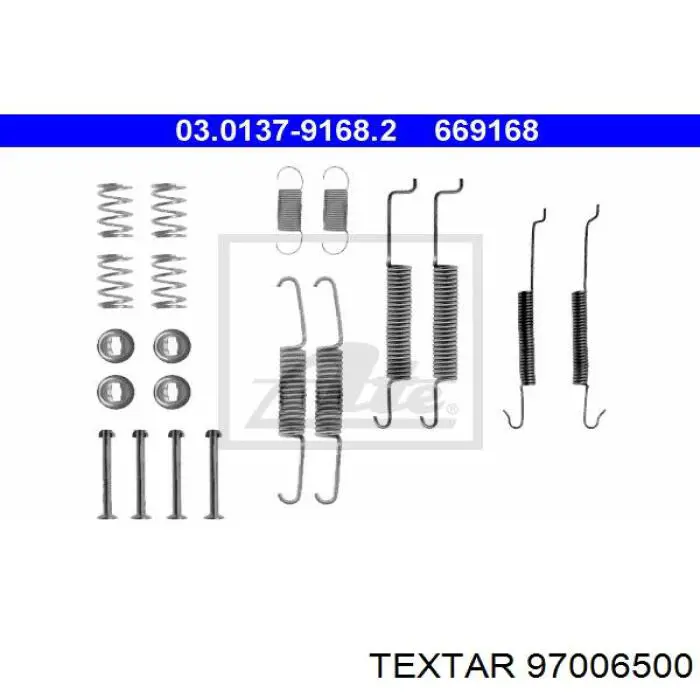 6R0698545B VAG Ремкомплект гальмівних колодок