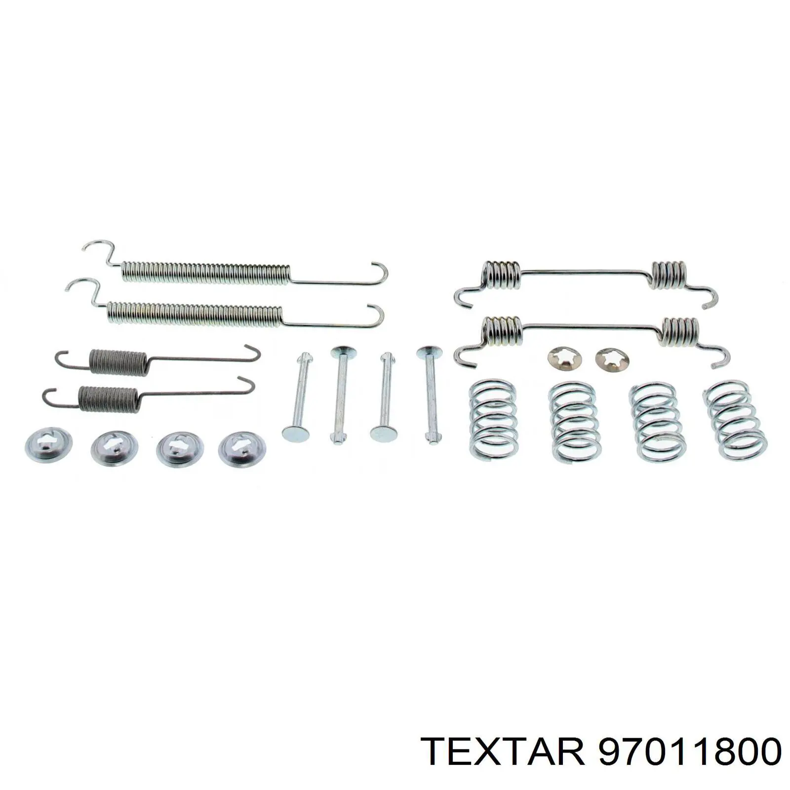 Монтажний комплект задніх барабанних колодок Textar 97011800 ціна, від 6.88 USD