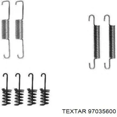 Ремкомплект гальмівних колодок Textar 97035600 ціна, від 2.97 USD