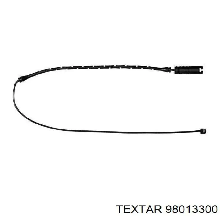 98013300 Textar датчик зносу гальмівних колодок, передній