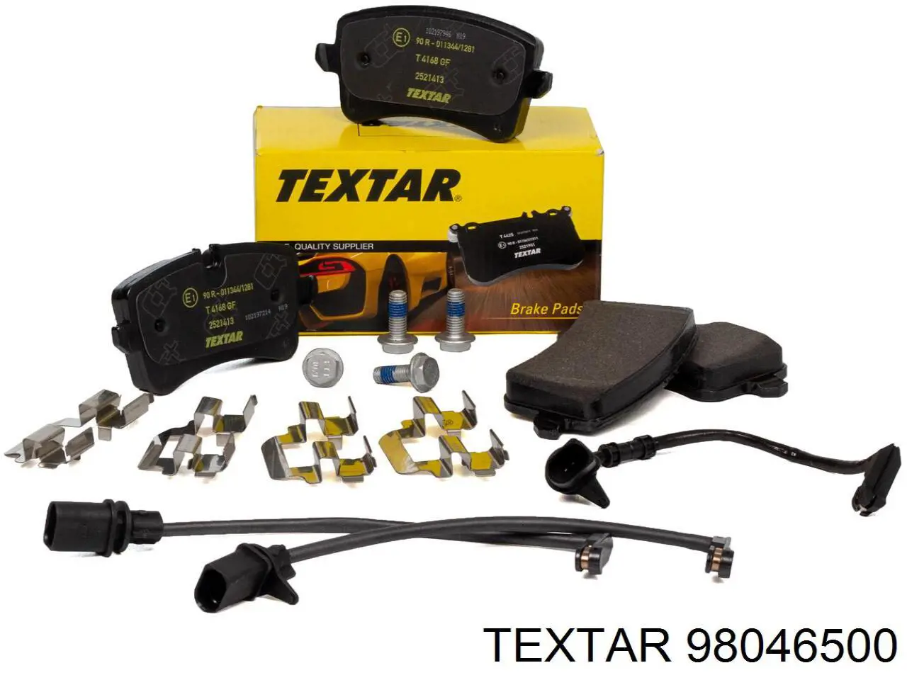 98046500 Textar Датчик зносу гальмівних колодок, задній