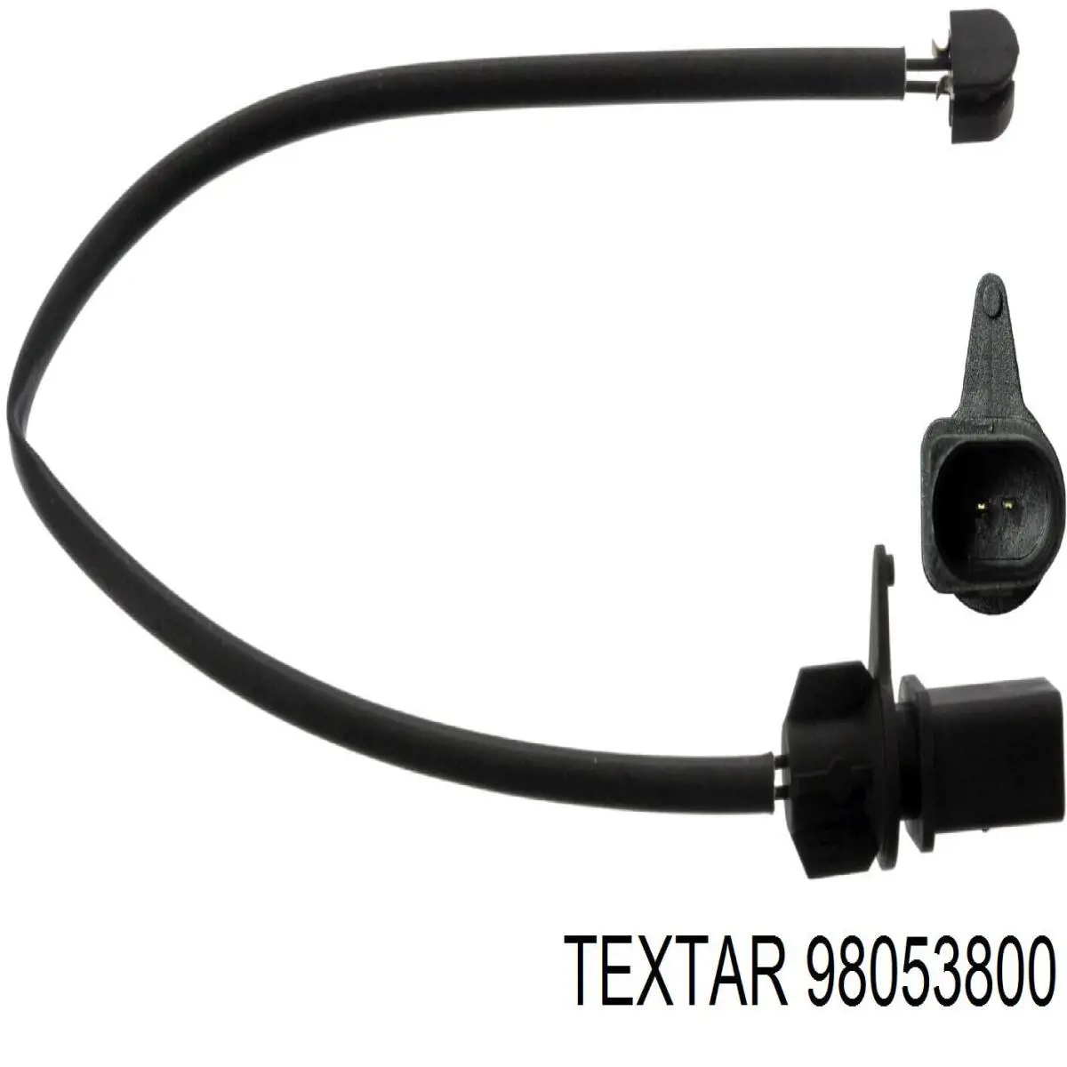 98053800 Textar Датчик зносу гальмівних колодок, передній
