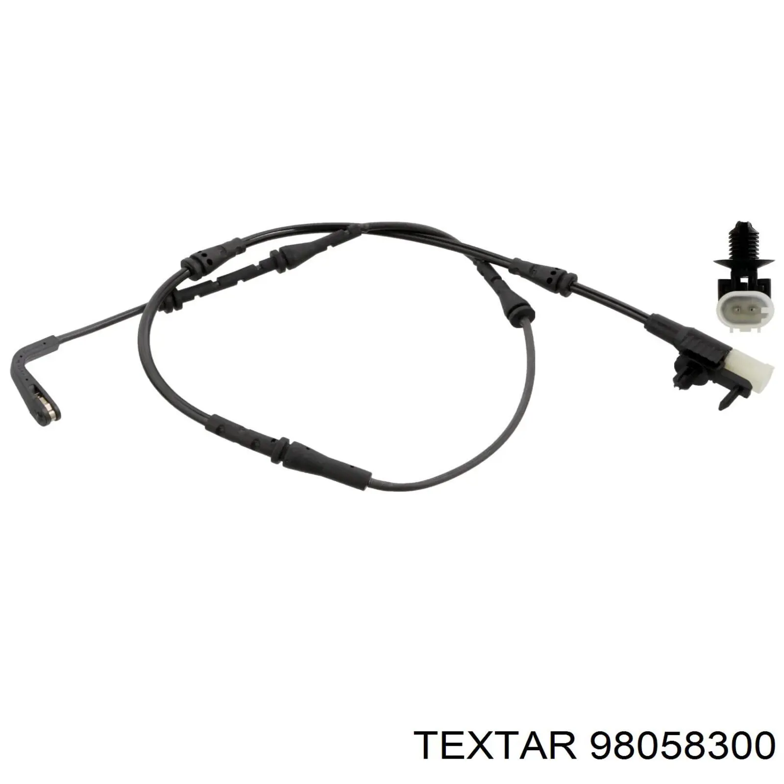 98058300 Textar Датчик зносу гальмівних колодок, задній