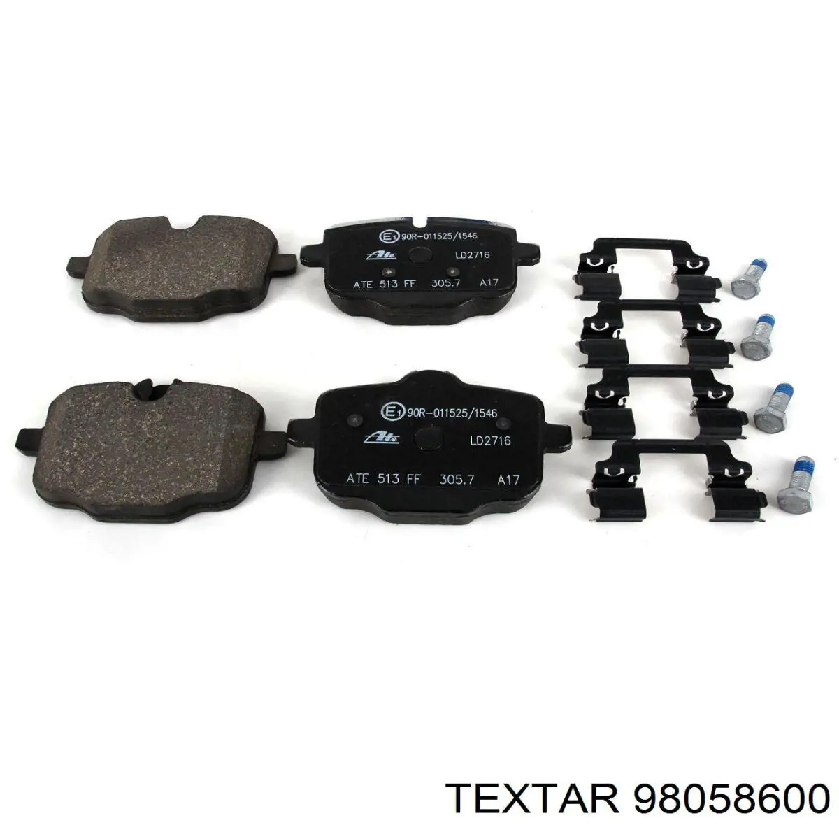Датчик зносу гальмівних колодок, задній Textar 98058600 ціна, від 13.61 USD