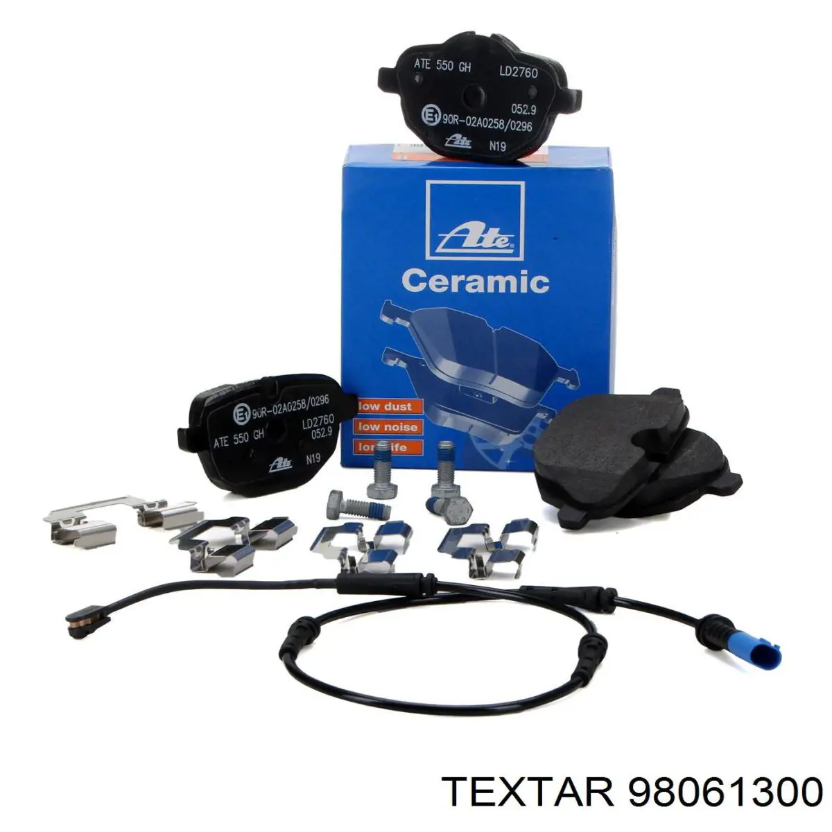 Датчик зносу гальмівних колодок, задній Textar 98061300 ціна, від 13.77 USD