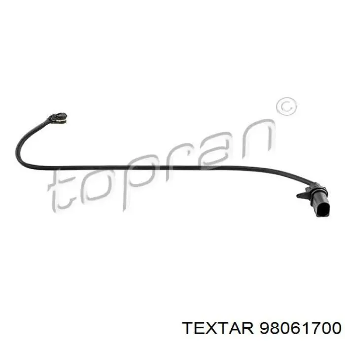 Сигналізатор знос гальмівних колодок Textar 98061700 ціна, від 15.23 USD