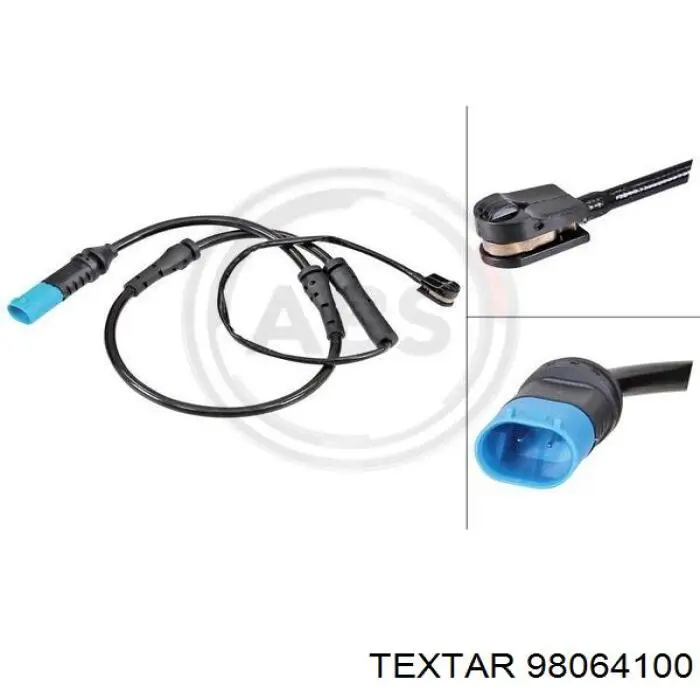 Сигналізатор знос гальмівних колодок Textar 98064100 ціна, від 14.88 USD