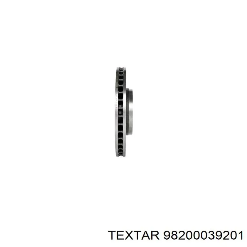 98200039201 Textar Гальмо дискове переднє