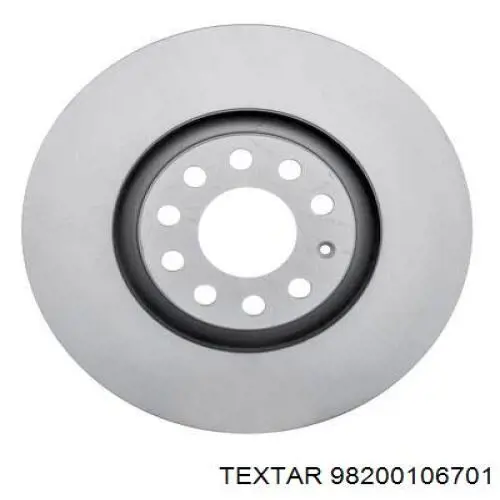 Купити 98200106701 Textar Ротор гальмівний