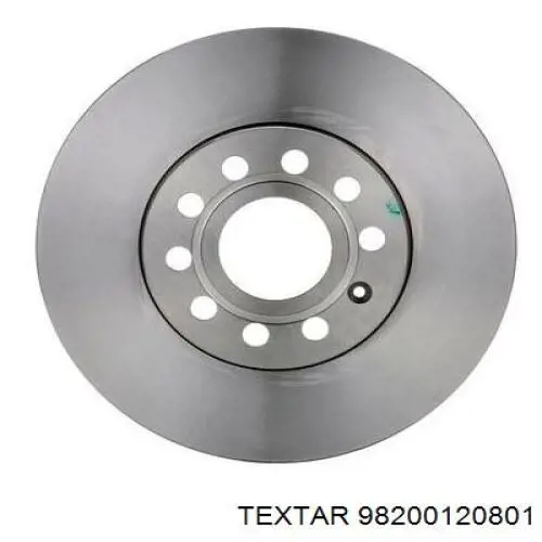 98200120801 Textar Гальмо дискове переднє