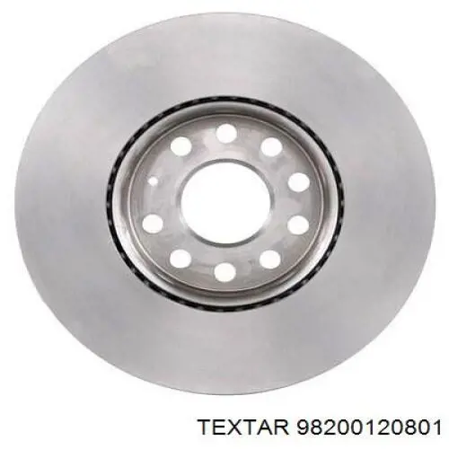 Диск переднього гальма Textar 98200120801 ціна, від 37.09 USD