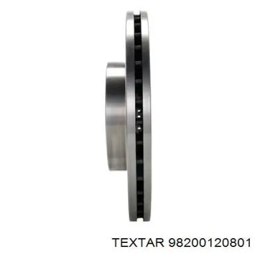 Диск гальмівний передній Textar 98200120801