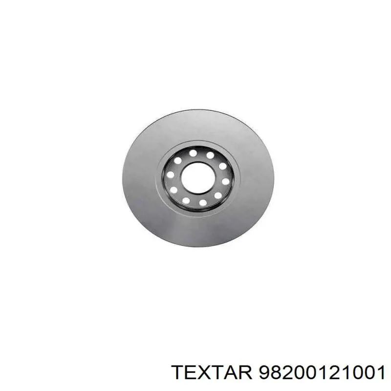 98200121001 Textar Гальмо дискове переднє