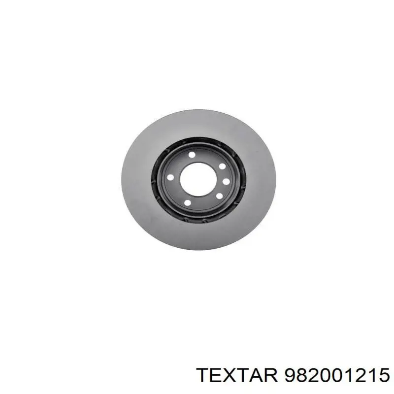 982001215 Textar диск гальмівний передній