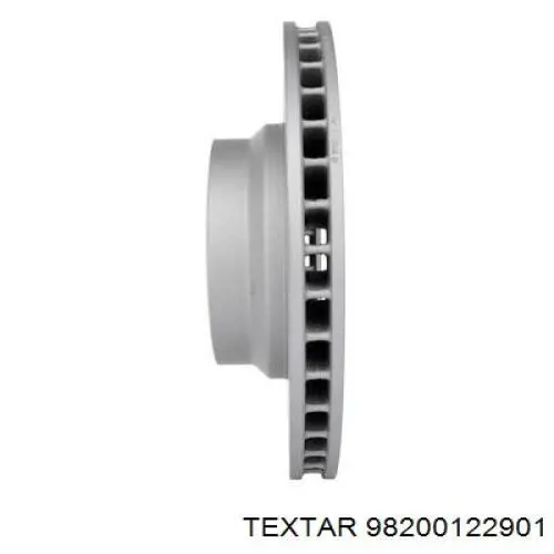 98200122901 Textar Гальмо дискове переднє