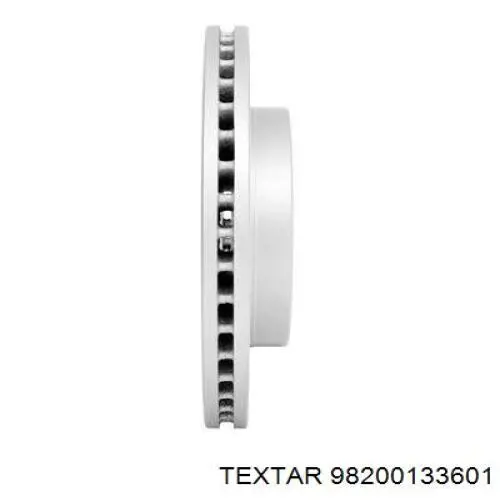 Диск переднього гальма Textar 98200133601 ціна, від 25.60 USD