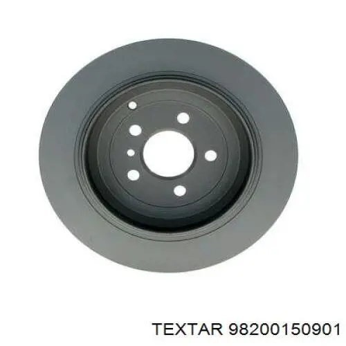 98200150901 Textar диск гальмівний задній