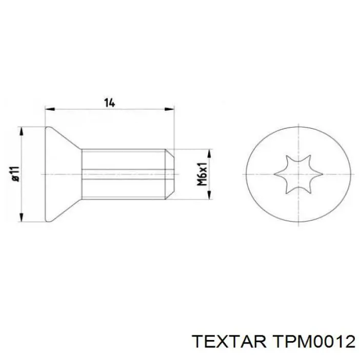 Купити 51741440 Fiat/Alfa/Lancia Болт гальмівного диска