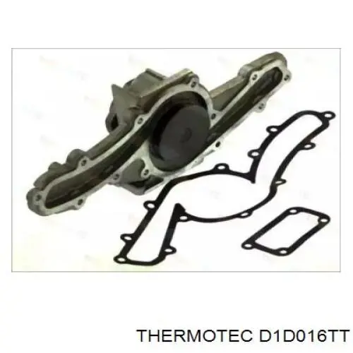 D1D016TT Thermotec помпа водяна, (насос охолодження)