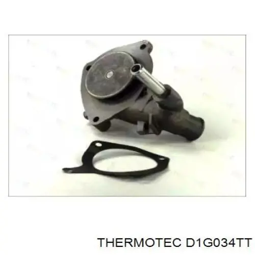 D1G034TT Thermotec помпа водяна, (насос охолодження)