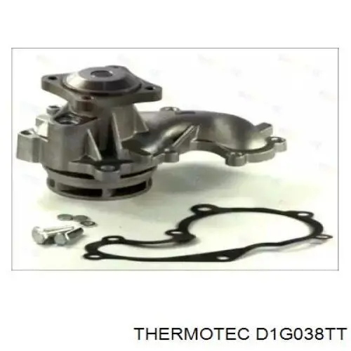 D1G038TT Thermotec помпа водяна, (насос охолодження)
