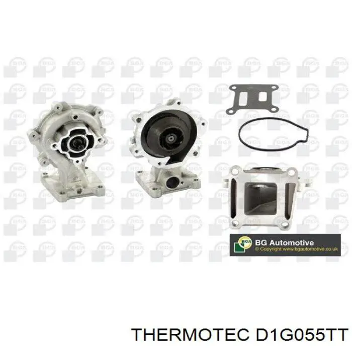 Помпа водяна, корпус Thermotec D1G055TT ціна, від 37.47 USD