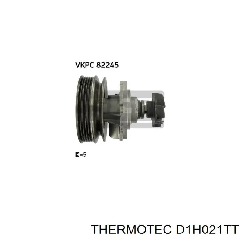 PA719P SIL Насос охолодження