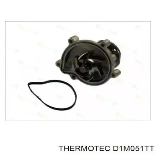 D1M051TT Thermotec помпа водяна, (насос охолодження)
