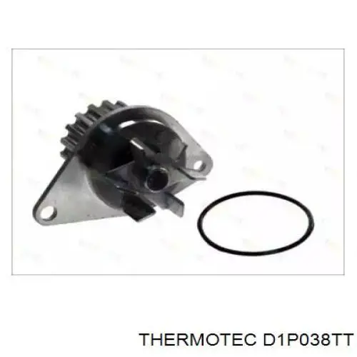 Помпа водяна, (насос) охолодження D1P038TT Thermotec