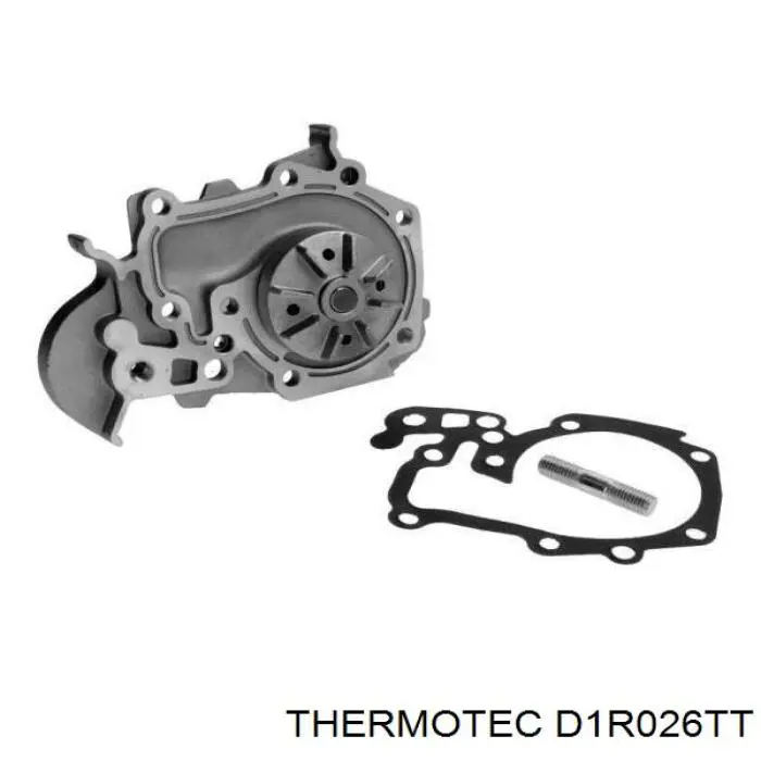 D1R026TT Thermotec помпа водяна, (насос охолодження)