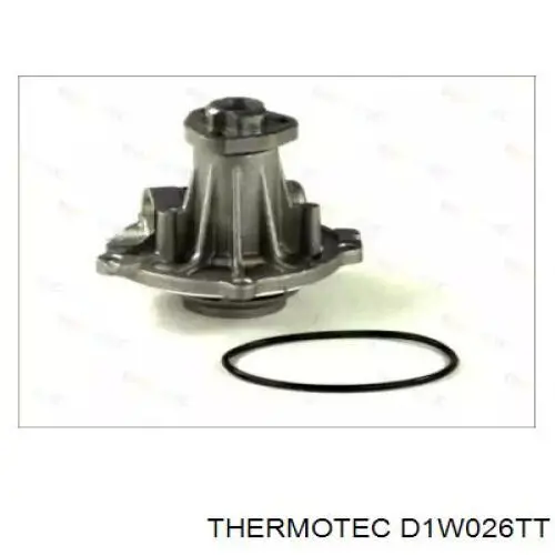 D1W026TT Thermotec помпа водяна, (насос охолодження)