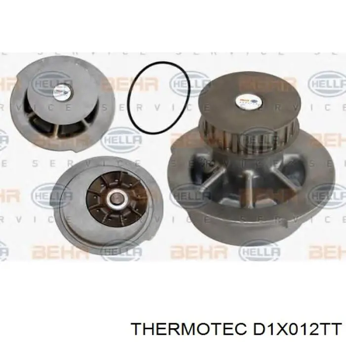 Купити D1X012TT Thermotec Насос охолоджуючої рідини