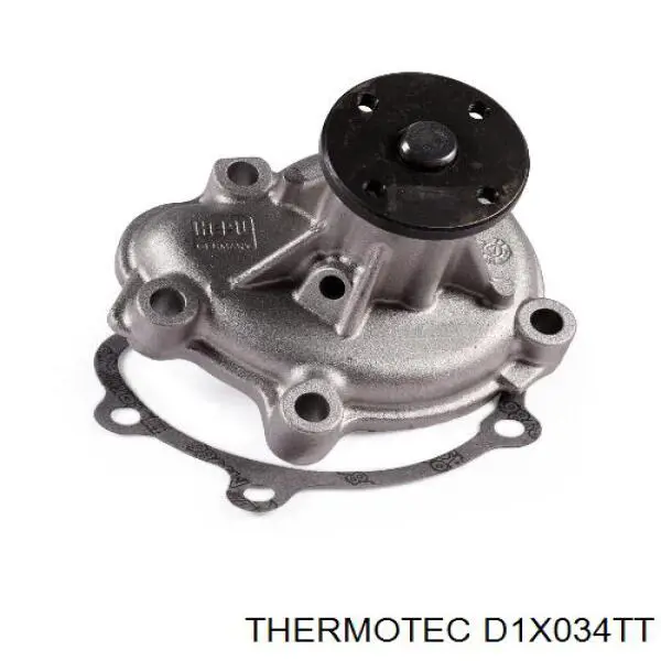 D1X034TT Thermotec помпа водяна, (насос охолодження)
