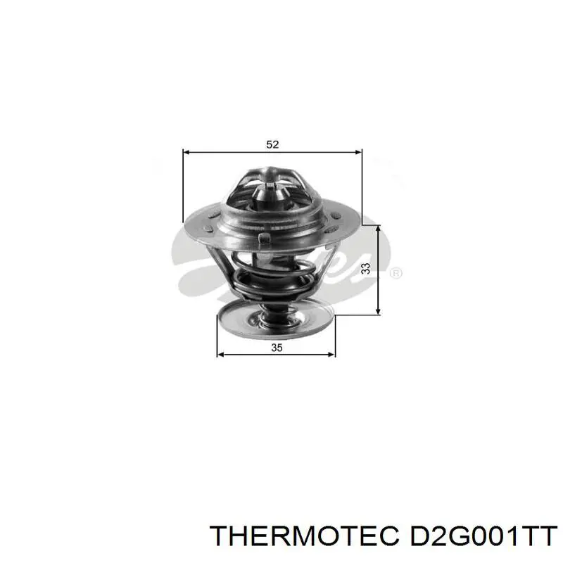 Автомобільний термостат Thermotec D2G001TT ціна, від 8.34 USD