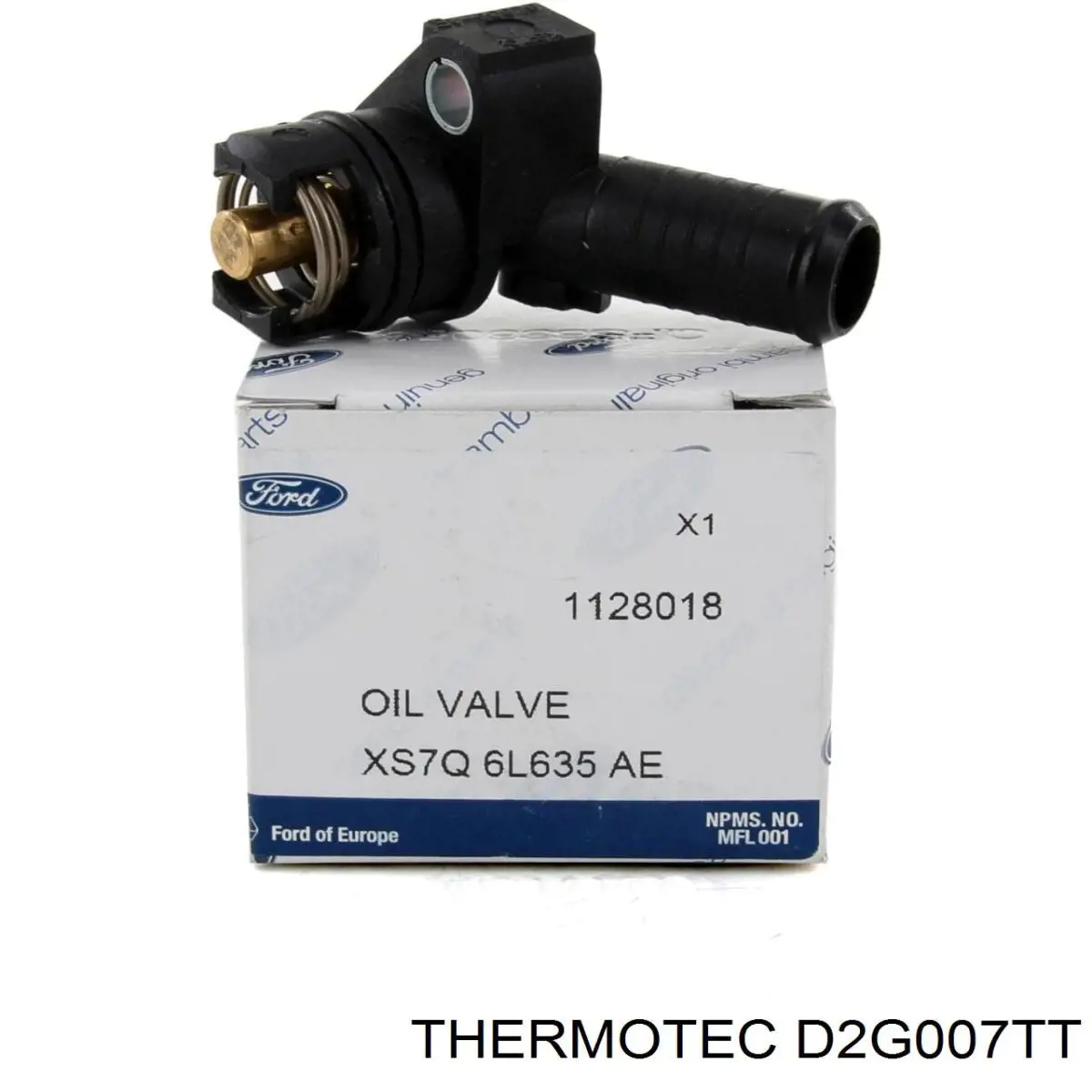 D2G007TT Thermotec термостат системи змащення двигуна