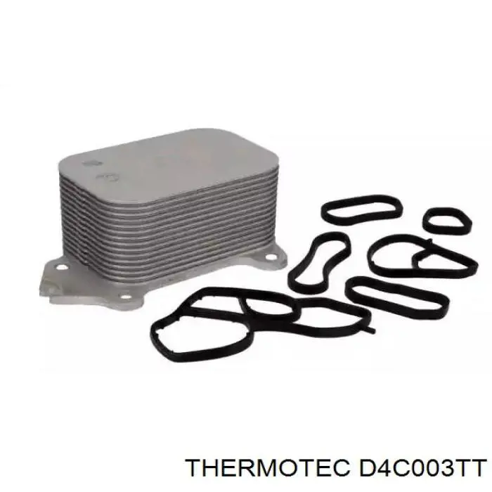 Радіатор масляний (холодильник), під фільтром Thermotec D4C003TT ціна, від 26.90 USD