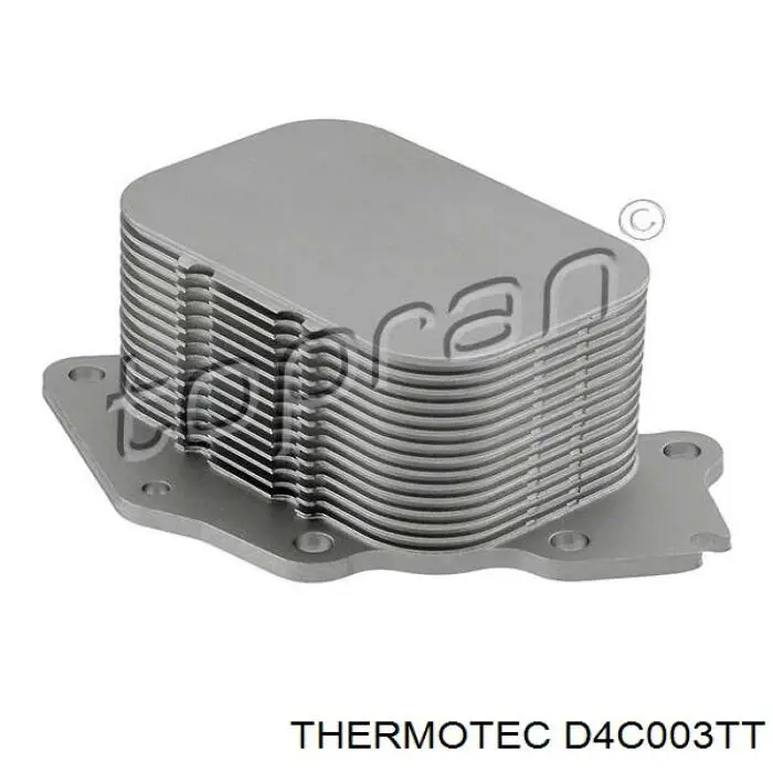D4C003TT Thermotec Радіатор масляний (холодильник), під фільтром