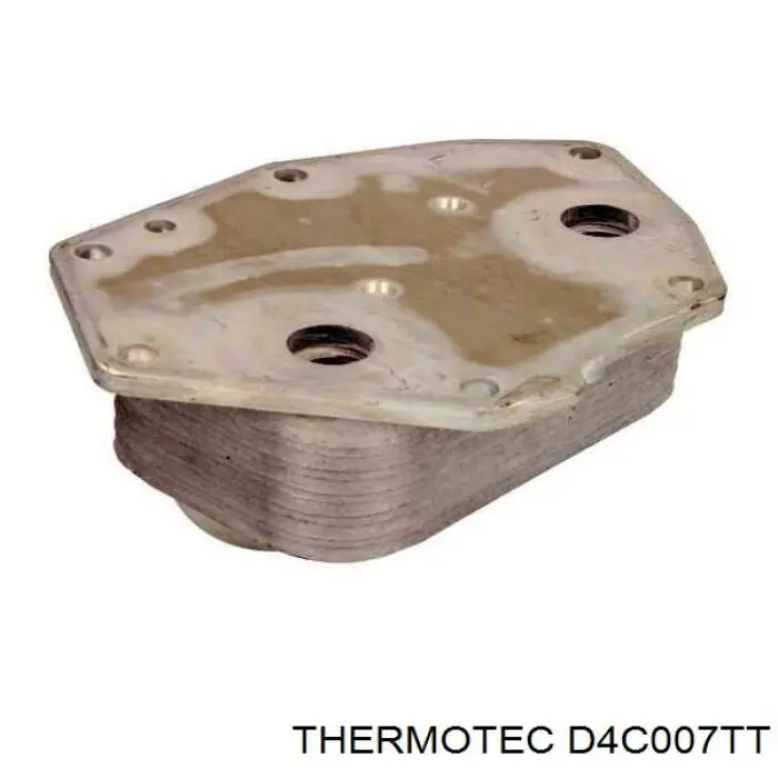 Радіатор масляний (холодильник), під фільтром Thermotec D4C007TT ціна, від 42.80 USD